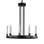 3_Maxim Ovation 23 1/2"W Black 9-Light LED Wheel Chandelier more views