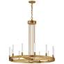 1_Maxim Ovation 31 1/2" Wide Gold Modern Ring Chandelier