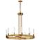 Maxim Ovation 31 1/2" Wide Gold Modern Ring Chandelier