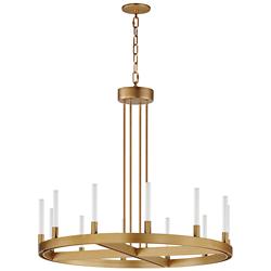 Maxim Ovation 31 1/2" Wide Gold Modern Ring Chandelier