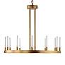 2_Maxim Ovation 31 1/2" Wide Gold Modern Ring Chandelier more views