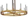 4_Maxim Ovation 31 1/2" Wide Gold Modern Ring Chandelier more views
