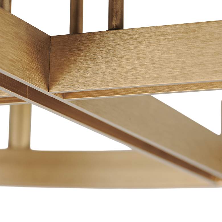 Image 7 Maxim Ovation 31 1/2" Wide Gold Modern Ring Chandelier more views