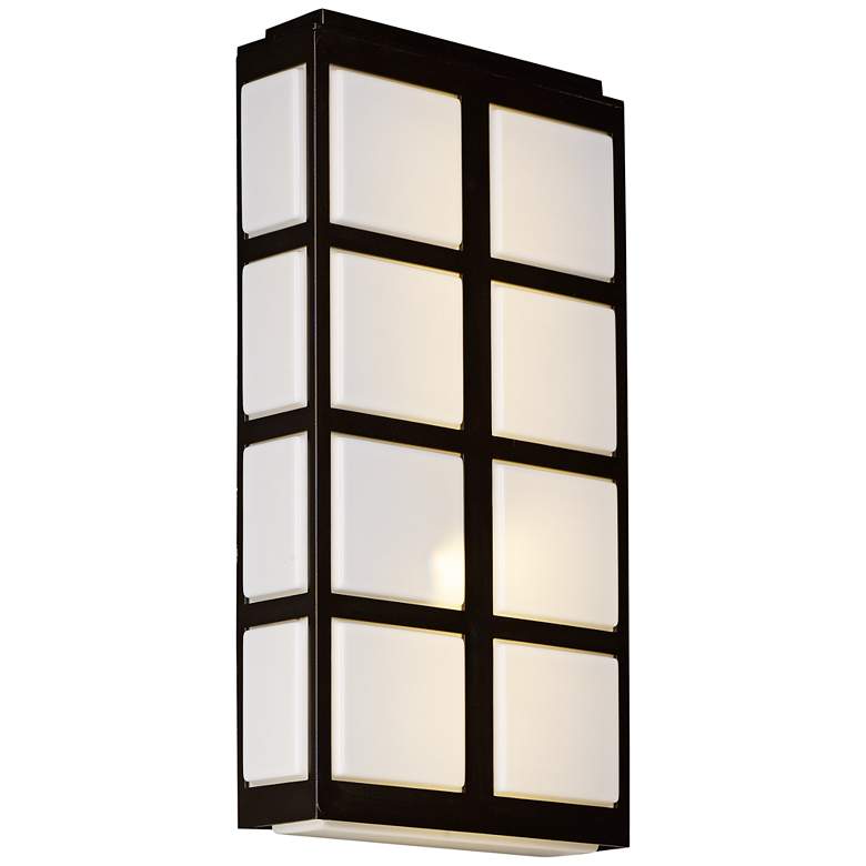 Image 1 Maxim Packs 20"H Metallic Bronze LED Outdoor Wall Light