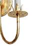 7_Maxim Paloma 15 3/4" High Gold Leaf 2-Light Wall Sconce more views