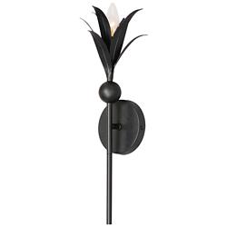 Maxim Paloma 18 3/4" High Anthracite Wall Sconce