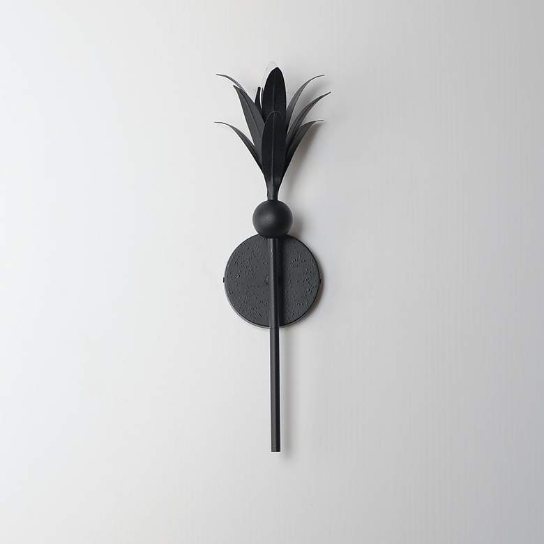 Image 3 Maxim Paloma 18 3/4" High Anthracite Wall Sconce more views
