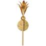 2_Maxim Paloma 18 3/4" High Gold Leaf Wall Sconce more views