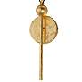 5_Maxim Paloma 18 3/4" High Gold Leaf Wall Sconce more views