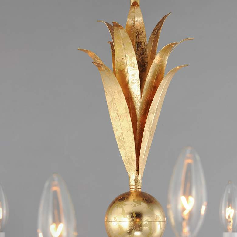 Image 7 Maxim Paloma 26" Wide 5-Light Traditional Candelabra Gold Chandelier more views