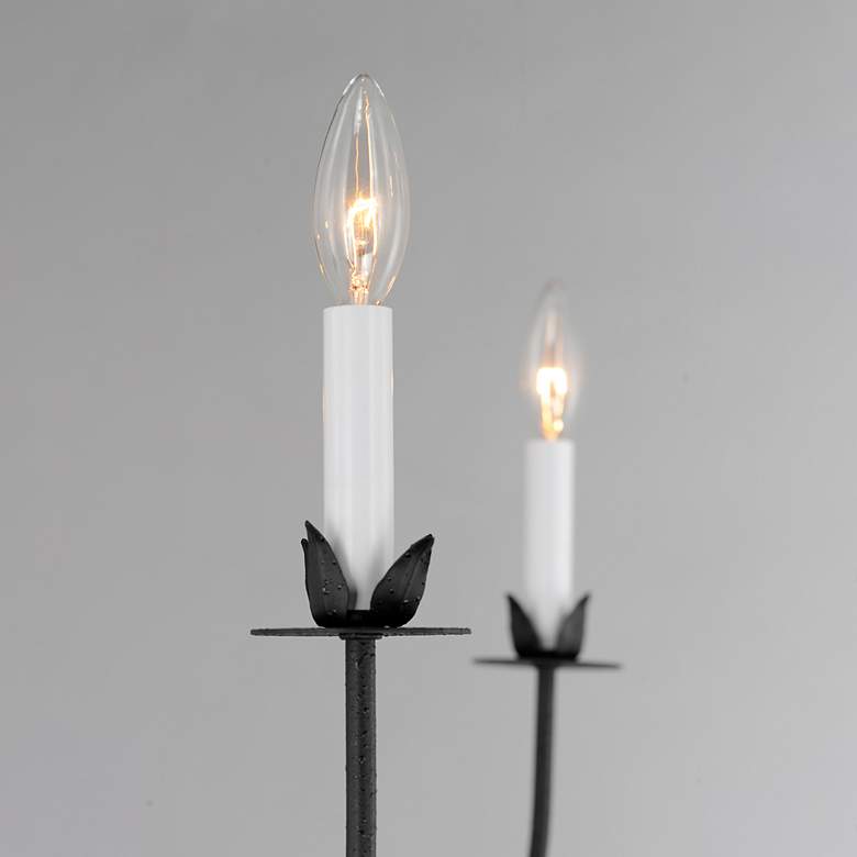 Image 7 Maxim Paloma 26" Wide Anthracite 5-Light Chandelier more views