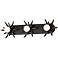 Maxim Paloma 31 3/4" Wide Anthracite 3-Light Sconce