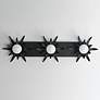 2_Maxim Paloma 31 3/4" Wide Anthracite 3-Light Sconce more views