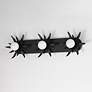 4_Maxim Paloma 31 3/4" Wide Anthracite 3-Light Sconce more views