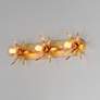 4_Maxim Paloma 31 3/4" Wide Gold Leaf 3-Light Bath Light more views