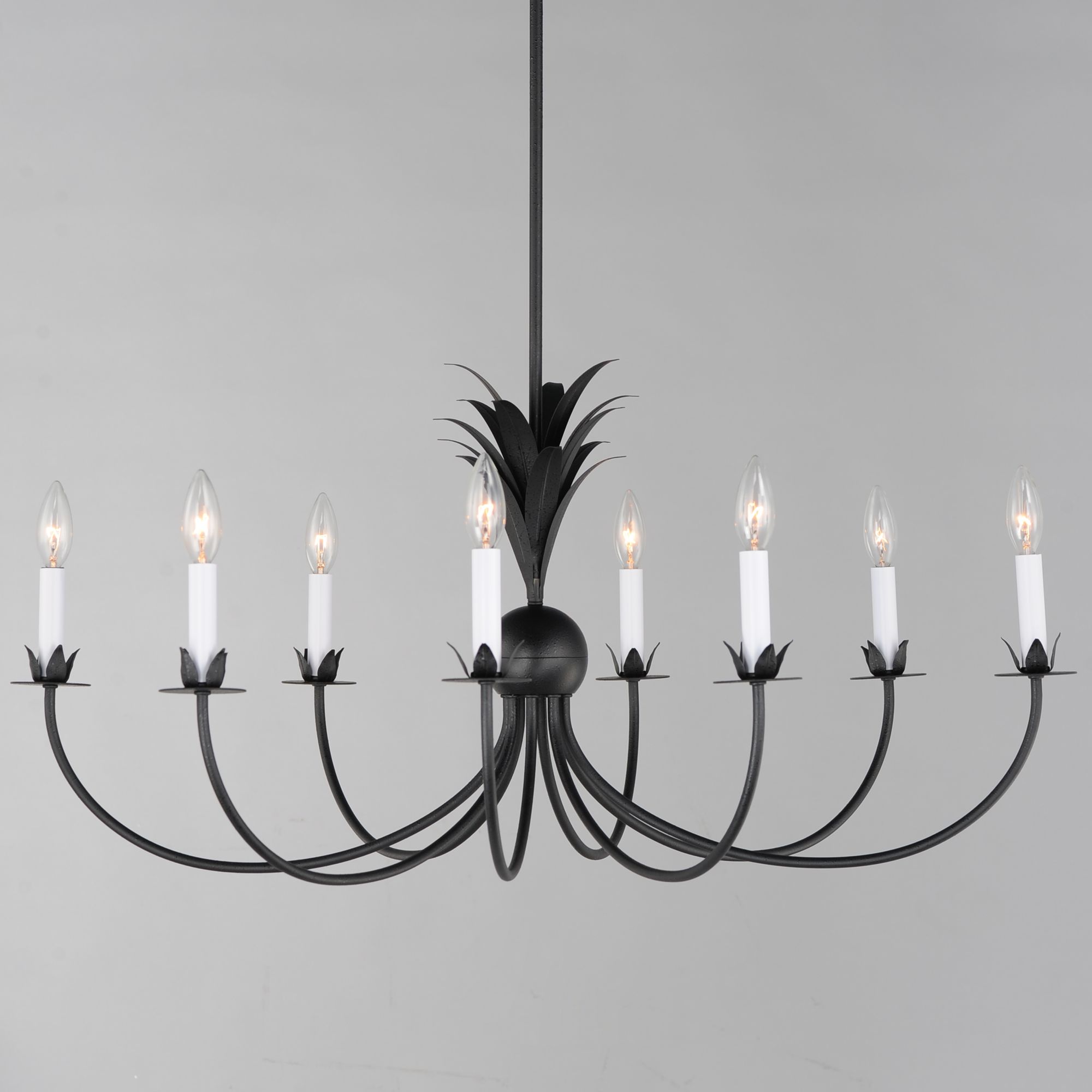 Image 3 Maxim Paloma 36" Wide Anthracite 8-Light Chandelier more views