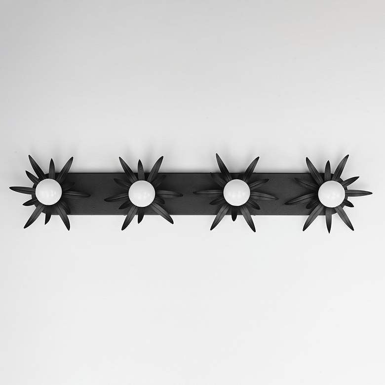 Image 2 Maxim Paloma 43" Wide Anthracite 4-Light Vanity Bath Light more views