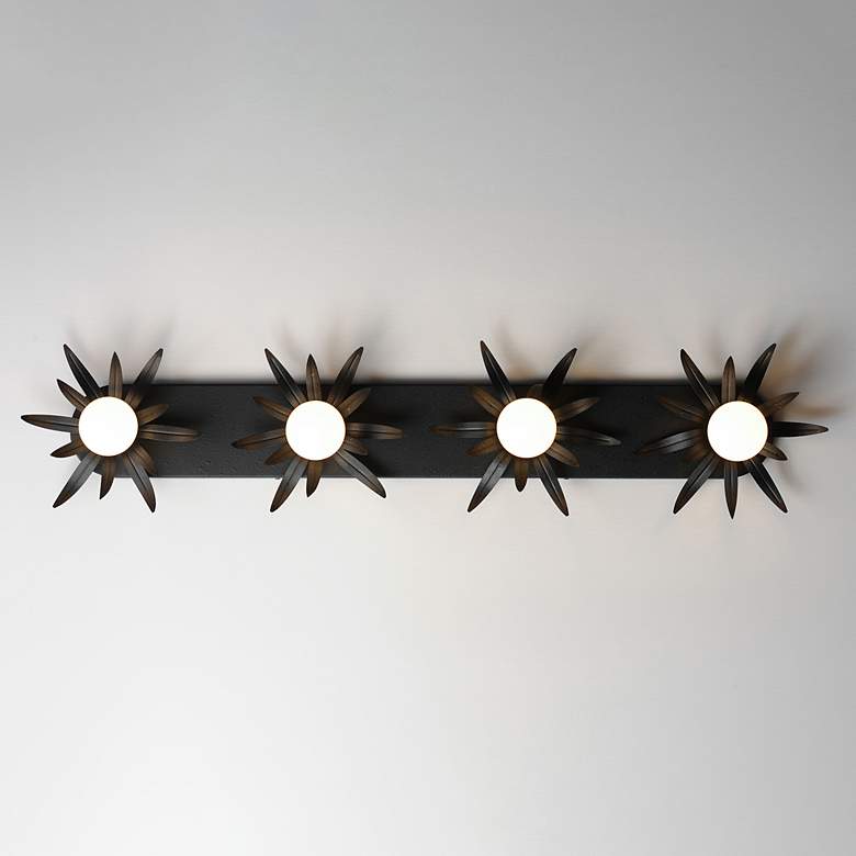 Image 3 Maxim Paloma 43" Wide Anthracite 4-Light Vanity Bath Light more views