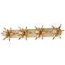 1_Maxim Paloma 43" Wide Gold Leaf 4-Light Bath Light