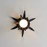 3_Maxim Paloma 8 3/4" High Anthracite 1-Light Sconce more views