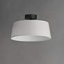 2_Maxim Paramount 16" Wide Matte Black LED Ceiling Light more views