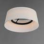4_Maxim Paramount 16" Wide Matte Black LED Ceiling Light more views