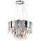 Maxim Paramount 24" Wide Polished Chrome LED Pendant Light