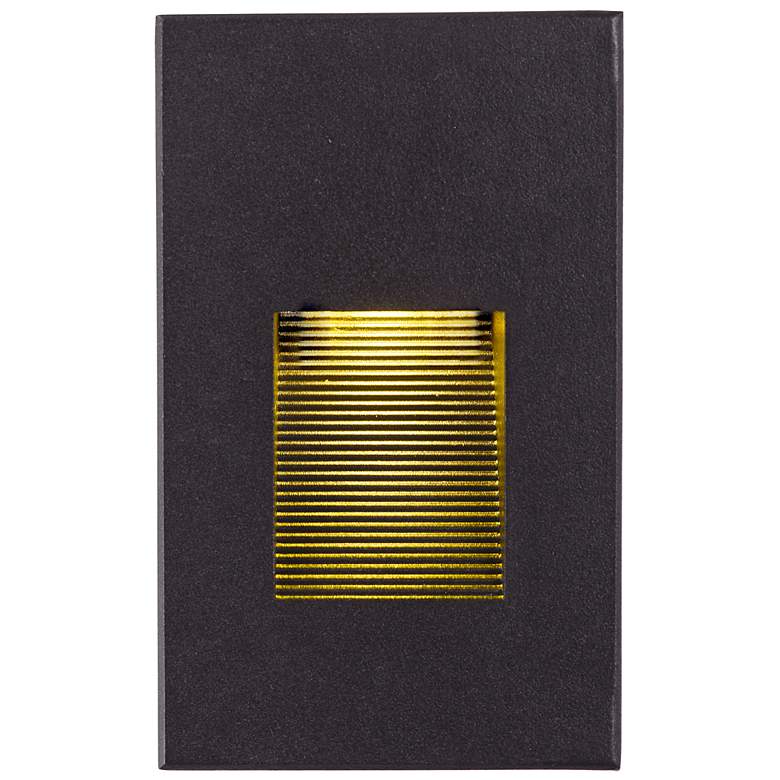 Image 1 Maxim Path 3" Wide Bronze LED Outdoor Step Light