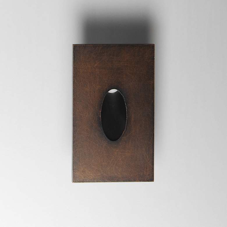 Image 2 Maxim Path 3" Wide Antique Bronze Pin Hole Step Light - 3CCT more views