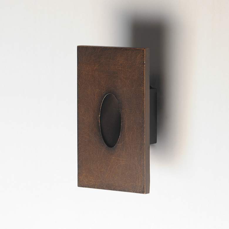 Image 4 Maxim Path 3" Wide Antique Bronze Pin Hole Step Light - 3CCT more views