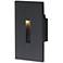 Maxim Path 3" Wide Black Slit Step Light - 3CCT