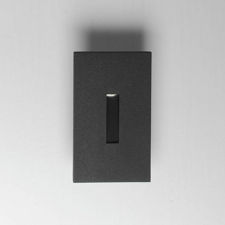 Image 2 Maxim Path 3" Wide Black Slit Step Light - 3CCT more views