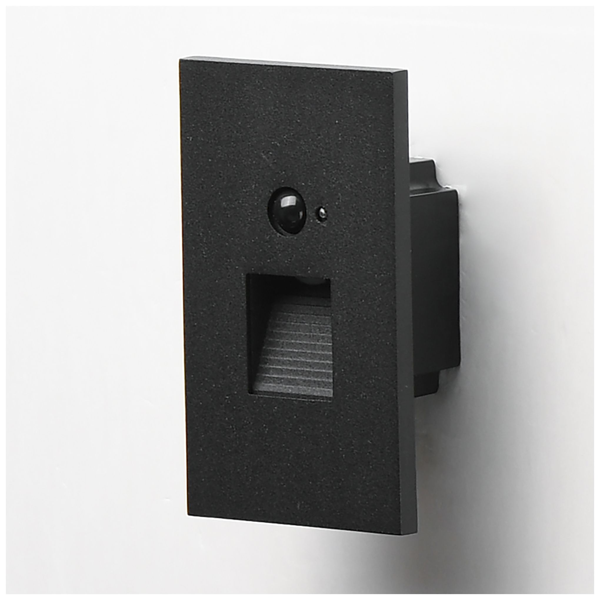 Image 5 Maxim Path 3" Wide Black Step Light with Motion Sensor - 3CCT more views
