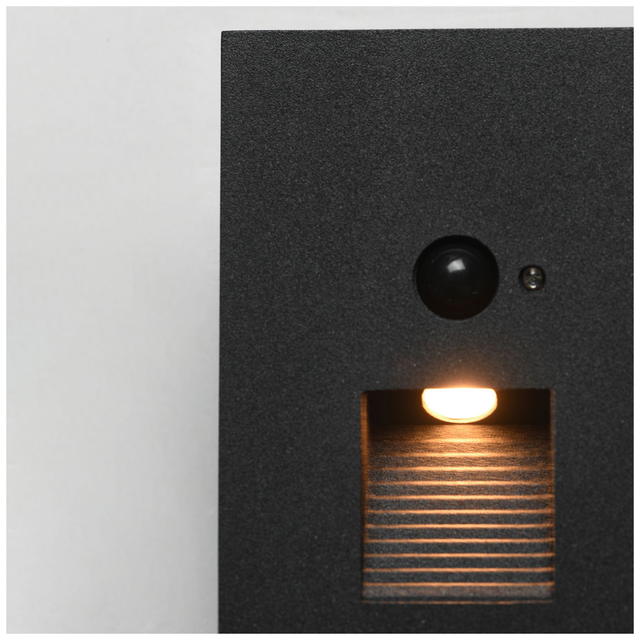 Image 6 Maxim Path 3" Wide Black Step Light with Motion Sensor - 3CCT more views