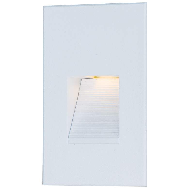 Image 1 Maxim Path 3" Wide White LED Step Light