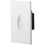 1_Maxim Path 3" Wide White Pin Hole Step Light - 3CCT