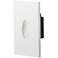 Maxim Path 3" Wide White Pin Hole Step Light - 3CCT