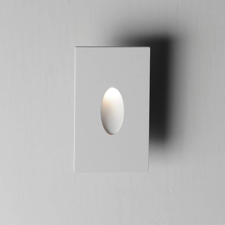 Image 3 Maxim Path 3" Wide White Pin Hole Step Light - 3CCT more views