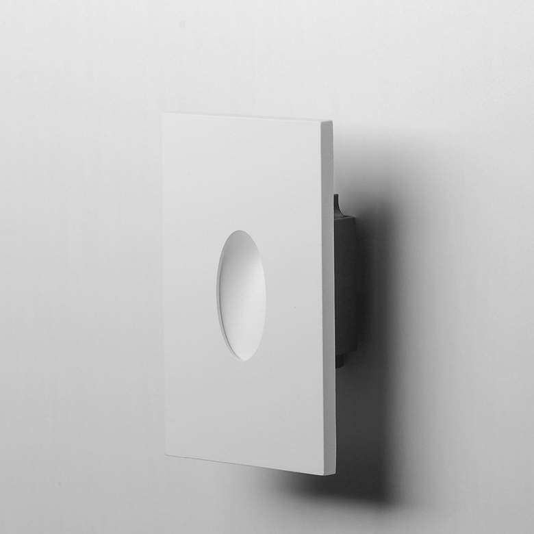 Image 4 Maxim Path 3" Wide White Pin Hole Step Light - 3CCT more views
