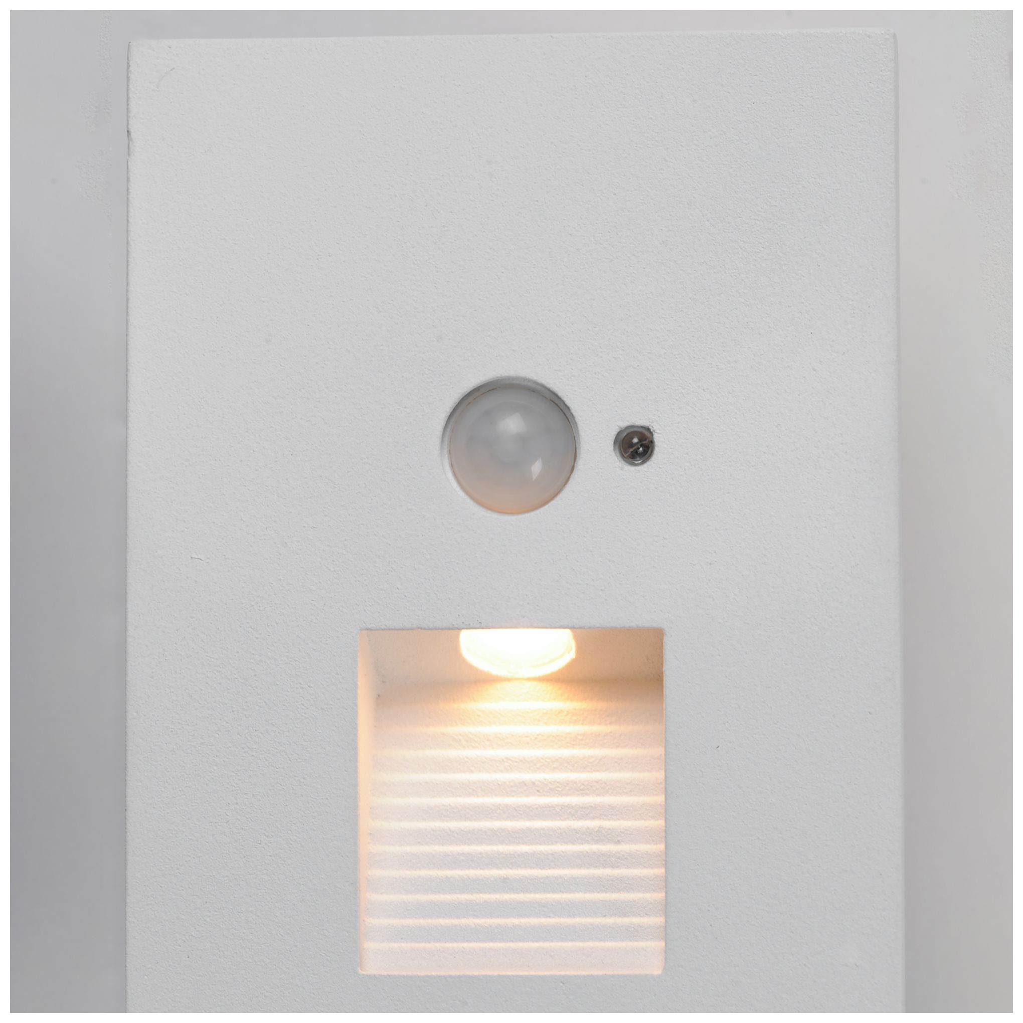 Image 6 Maxim Path 3" Wide White Step Light with Motion Sensor - 3CCT more views