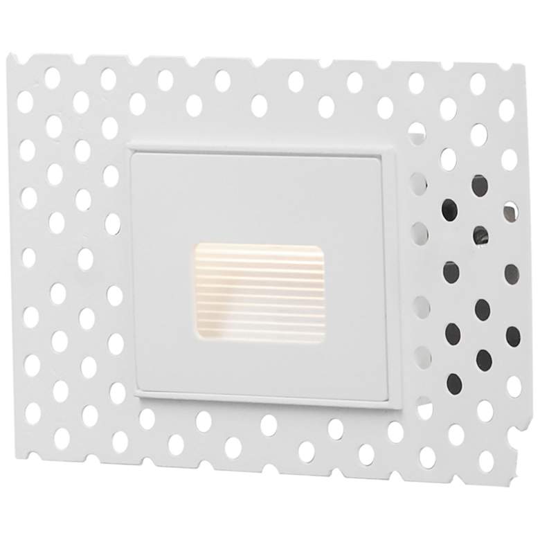 Image 1 Maxim Path 5" Wide White Trimless Step Light - 3CCT