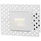 Maxim Path 5" Wide White Trimless Step Light - 3CCT