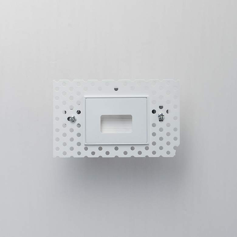 Image 2 Maxim Path 5" Wide White Trimless Step Light - 3CCT more views