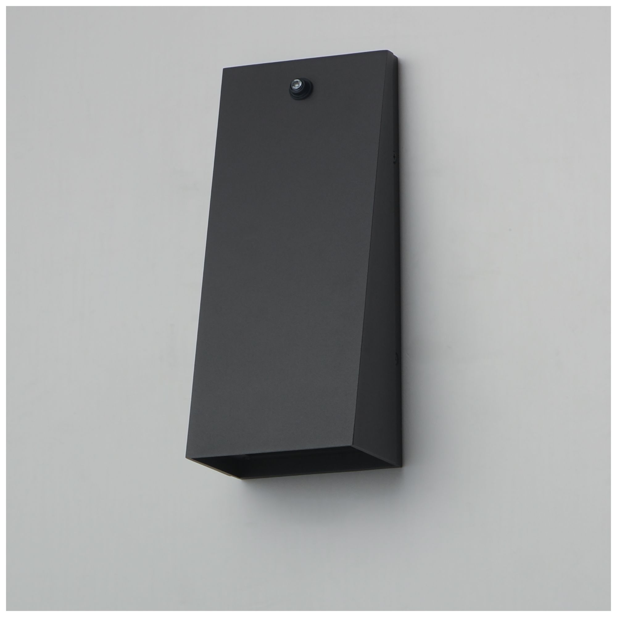 Image 5 Maxim Pathfinder 12" High Black Tall LED Wall Sconce w Photocell 5CCT more views