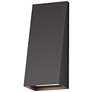 1_Maxim Pathfinder 12" High Bronze Tall LED Wall Sconce - 5CCT