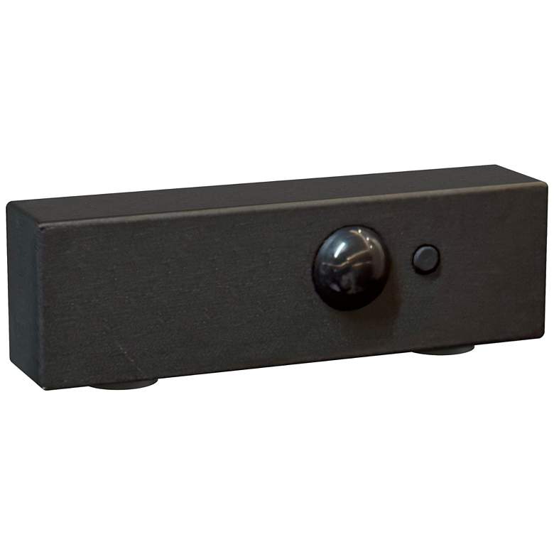 Image 1 Maxim Pathfinder 4 1/2" Wide Bronze Motion Sensor W/ Photocell