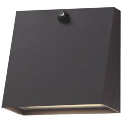 Maxim Pathfinder 5 1/2" Bronze LED Outdoor Sconce w Photocell-5CCT