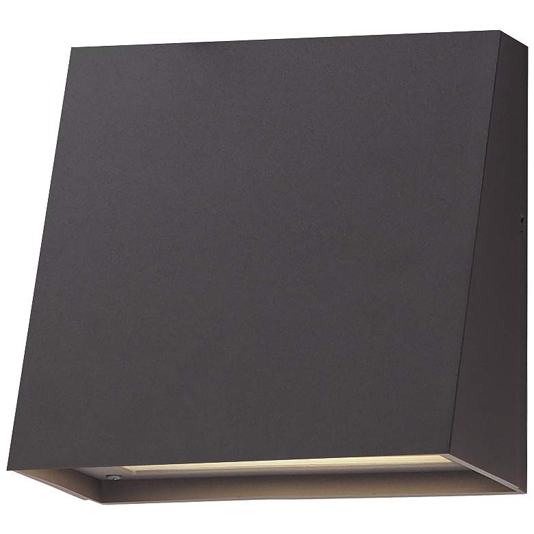 Image 1 Maxim Pathfinder 5 1/2" Bronze LED Outdoor Wall Sconce-5CCT