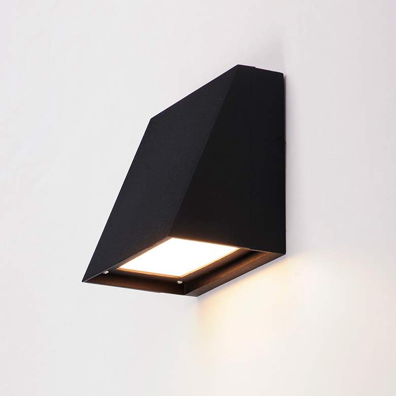 Image 1 Maxim Pathfinder 5 1/2" High Bronze LED Outdoor Wall Light