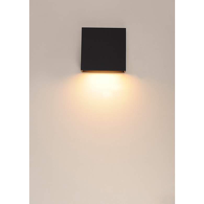 Image 3 Maxim Pathfinder 5 1/2" High Bronze LED Outdoor Wall Light more views